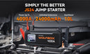 The Volt Lifeline | 4000A 24000mAh Portable Jump Starter