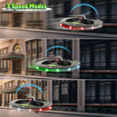 Idea17 UFO Drone for Beginners 360° Avoids Obstacles Multiple Lighting Modes, RC Quadcopter 360° Flip Alitude Hold 2 Batteries
