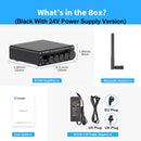 Newest Fosi Audio BT30D Bluetooth Sound Power Amplifier 2.1 Channel Bass & Treble Control Amp Audio Subwoofer 100W + 50W x2