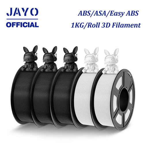 JAYO ASA / ABS / Easy ABS Filament 1.75mm 1KG 3D-Filament ABS 3D-Drucker-Filament mit niedriger Drucktemperatur und exzellenter Beständigkeit