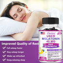 Melatonin for Adults 40 mg helps relieve sleep disturbances and improve sleep quality and energy levels