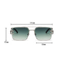 Square Sunglasses Women Trendy 2024 Vintage Sunglasses For Men Luxury Fashion Glasses Retro Luxe Lentes De Sol Mujer Zonnebril
