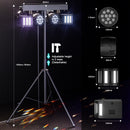 U`King Combination Bracket Lights 60W RGBW LED Par Light DMX Controlled Stage Light For DJ Disco Concerts Wedding Birthday Party