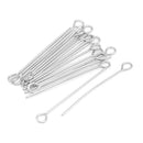 30pcs/Lot Stainless Steel Eye Head Pins for DIY Jewelry Making Wholesale Never Fade Rainbow Silver Gold Color