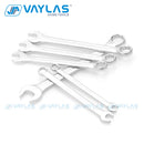 6-32mm Open Box End Combination Wrench Chrome Vanadium Opened Ring Combo Spanner Household Car Repair Hand Tools Home Use Keys