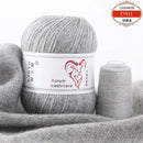 6Set Aurum Cashmere Yarn With Thread Hand Knitting For Cardigans Women Scarf Woolen Yarn 50g+20g Factory Wholesale Free Shipping