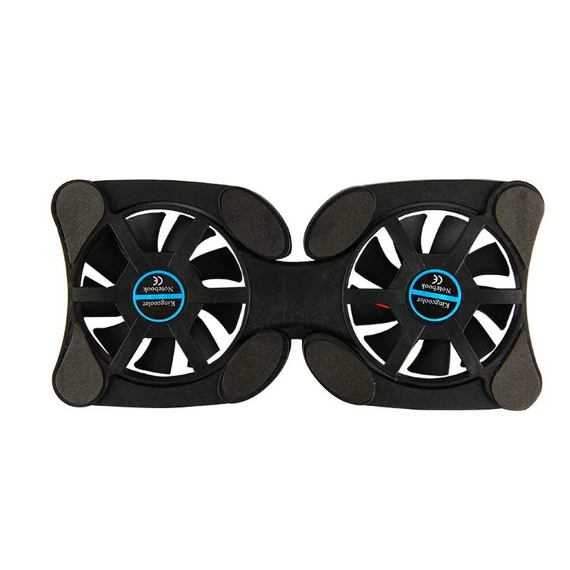 Foldable USB Laptop Cooling Pads with Double Fans Mini Octopus Notebook Cooler Cooling Pad for 7-15 Inch Notebook Laptop