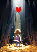 Undertale Game Hot Anime Cartoon Diamond Painting 5D DIY Cross Stitch Set New Arrivals Mosaic Embroidery Art House Printed Gift