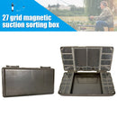 8 Compartment Fishing Tackle Box Multi-use ABS Carp Fishing Rig Storage Case Compact Fish Swivels Hook Swimbait Container Box