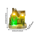 Christmas Decoration Hot Air Balloon Musical Miniature Scene for Children