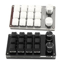 Mechanical Gaming Keypad One Handed Macro Mechanical Keyboard 12 Key Multifunction  Programmable Keypad for Office Gaming