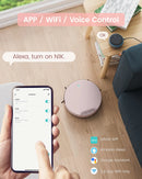 Lefant N1 Robot Vacuum Cleaner, Suction Power 4500PA, 4 Cleaning Modes, App Control, Up to 165 Minutes Autonomy