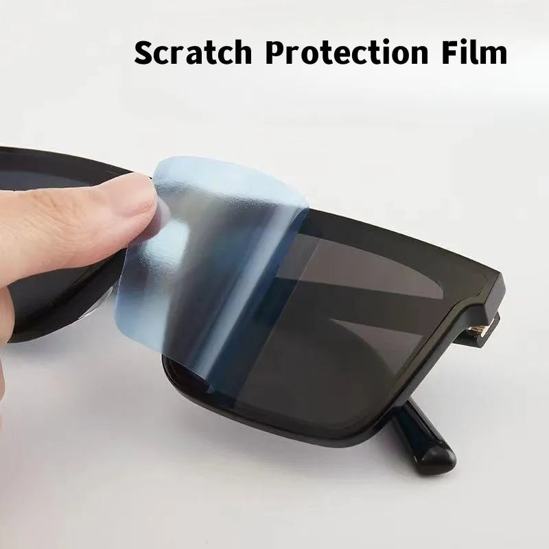 Retro Big Square Frame Sunglasses Women Brand Designer Black Cool Men Sun Glasses UV400 Shades Protection Eyeglasses Goggles