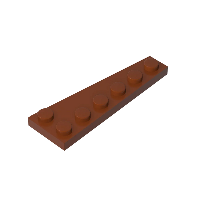 Gobricks 10PCS Bricks Wedge Plate Left Part 6 x 2 Compatible 78443 Freely Creative Building Block DIY Educational Toy Adult Kids