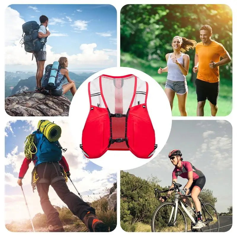 Hydration Backpack 2.5l Hydration Pack Water Backpack Trail Running Backpack Lightweight Hydration Vest For Running Cycling