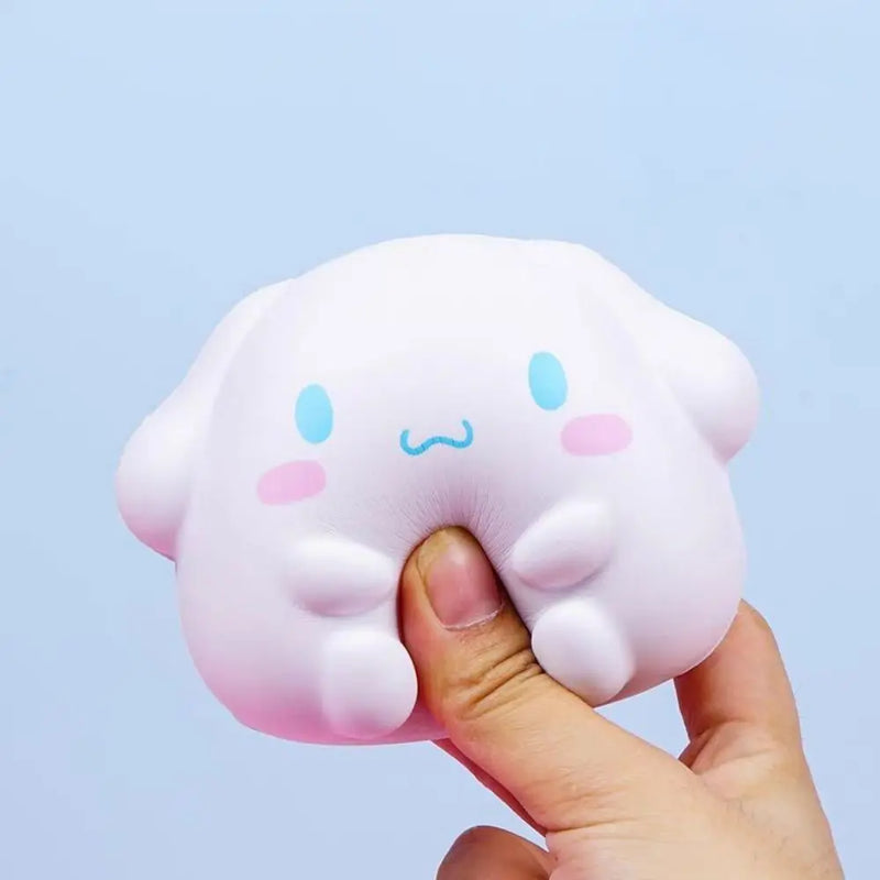 Sanrio Kuromi Cinnamoroll Stress Relief Squishy Kawaii Melody Decompression Anime Cartoon Children's Hand Pinch Toy Healing Gift