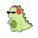 Triceratops Tyrannosaurus Rex Giraffe Stegosaurus Brontosaurus Brooch Badge Dinosaur Lapel Pins Dinosaur Brooch Pterosaur