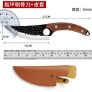 Forged Multi-purpose Knives Stainless Steel Kitchen Knife Meat Vegetable Cutting And Boning Knife Solid Wood Handle With Cover