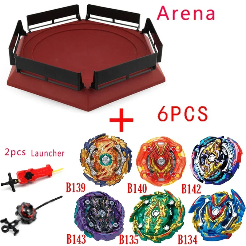 NEW Tops Launchers Beyblade Burst Set Toys with Starter and Arena Bayblade Metal God Blayblade Top Bey Blade Blades Toys