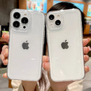 Luxury Transparent Shockproof Phone Case for iPhone 15 14 13 12 Mini 11 Pro X XR XS Max 7 8 Plus SE Clear Bumper Soft Tpu Cover