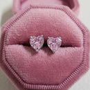 2026 Rosa Silber Farbe Zirkon Ohrstecker Für Frauen Ohrringe Mädchen Party Geschenk 1 Dollar Artikel Gothic kostenloser Versand y2k Schmuck Z7