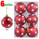 The Solstice Set | Hand-Painted 6cm Christmas Baubles