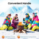 The Hearth Guardian | Stainless Steel Fire Pit Heat Deflector & Outdoor Fire Table