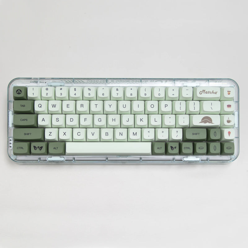 XDA Keycap GMK Soy Milk Plastic Iceberg EVA PBT Dye Sublimation Keycaps For Mx Switches Gaming Mechanical Keyboard XDA Key Caps