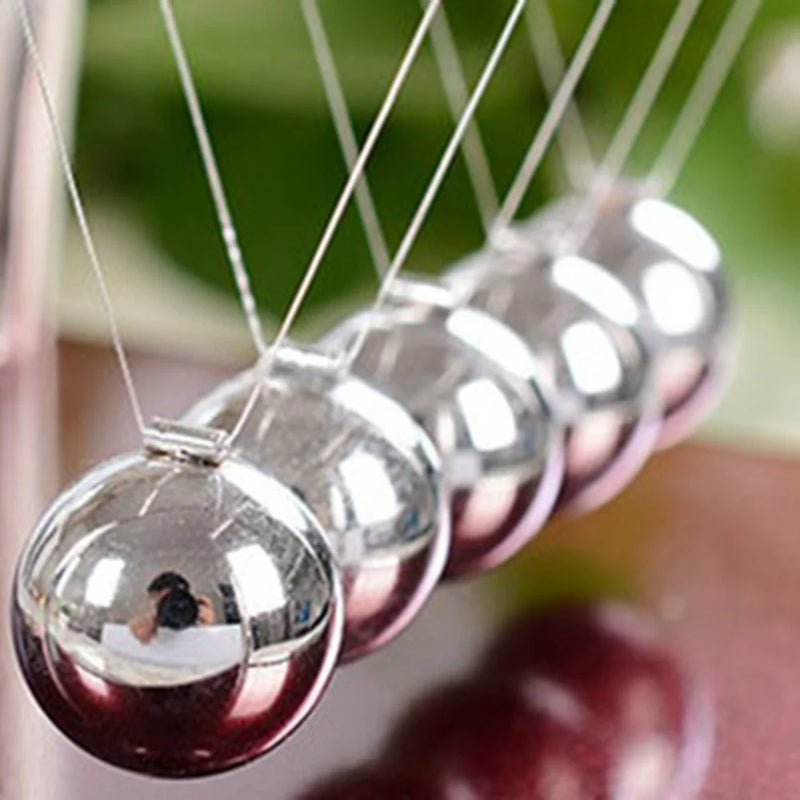 Newton Pendulum Balance Steel Balls Desk Toy Gifts Office Home Decoration Energy Conservation Model Physics Science Pendulum