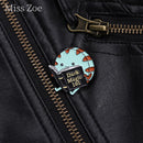 Dark Magic 101 Enamel Pin Cartoon Hobbies For Reading Cute Adventure Time Brooch Lapel Backpack Badge Jewelry Gift For Friends
