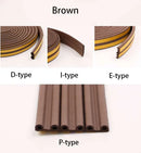 Self adhesive door and window sealing strip, adhesive backed wooden door, color sponge sound insulation wind and dust prevention