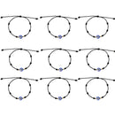 2024 Red Evil Eye String Bracelet for Lovers Protection Lucky Amulet and Friendship Handmade  Braid Rope Wristband Jewelry Gifts