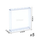 MARUMINE MOC Build Block Part Window Glass House Transparent Wall Panel 87552 87544 60581 87543 59349 Creative Brick Accessories