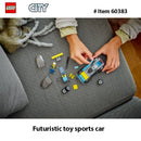 LEGO 60383 City  Electric Sports Car, Toy Blocks, Present, Racing Car, Town Making, Boys, Girls, Ages 5 and Up