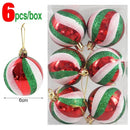 The Solstice Set | Hand-Painted 6cm Christmas Baubles