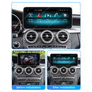 NaviFly Android 14 Auto Car GPS Navigation Stereo Radio For Mercedes-Benz C-Class W205 GLC X253 V-Class W446 Wireless CarPlay 4G