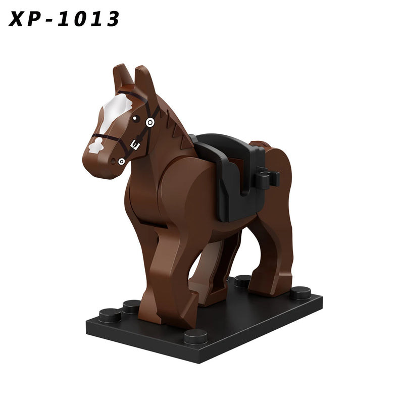 MOC war horse models toys blocks kids toy for boys girls brinquedos building block hobbies bloques gifts brinquedo friends fidge