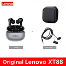 NEU Original Lenovo XT88 TWS Kabelloser Kopfhörer Bluetooth 5.3 Dual Stereo Rauschunterdrückung Bass Touch-Steuerung Lange Standby-Zeit Headset