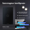 WiFi EU Interruptor De Luz Inteligente 120 Tipo Painel De Toque De Parede Sem Neutro interuptor inteligentes wifi switch
