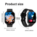 Smartwatch can answer and make calls, receive message reminders, multiple sports modes, compatible with Android and iPhone