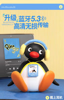 MarTUBE Pingu Bluetooth Speaker Cute Shaking Head Cartoon Penguin Music Radio Wireless Audio Player Birthday Gift For Pingu Fans