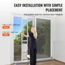 The Threshold | Adjustable Sliding Glass Pet Door with Tempered Aluminum Frame