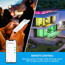 Smart WiFi LED A19 Bulb, RGBCW Color Changing, Compatible with Alexa & Google Home & Echo Assistant, Dimmable, E26 Base