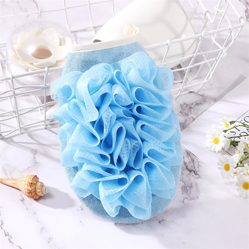 Exfoliating Gloves Body Cleaning Bath Flower Bathroom Shower Ball Body Scrubber Bath Sponge Towel Bathroom Tool