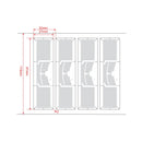 UHF Passive Vehicle Range 8M Long Range RFID Tag Passive RFID Windshield Tag for Vehicle Management