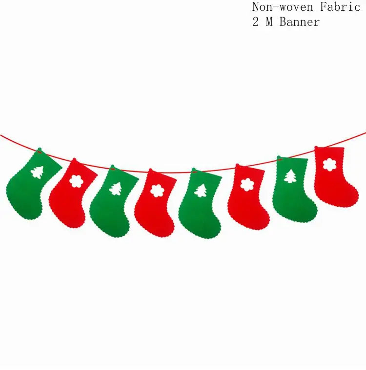 Christmas Banner 2023 Merry Christmas Decorations for Home Garland Santa Claus Navidad Natal Xmas Gift Noel Decor New Year 2024