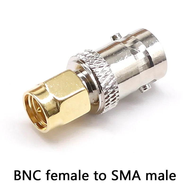 SMA Male Female to BNC Male Female adapter For Wireless LAN Devices, Coaxial cable, WiFi, Ham or Handheld Radios