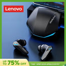 Lenovo GM2 Pro Bluetooth 5.3 Earphones Sports Headset Wireless In-Ear Gaming Low Latency Dual Mode Music Headphones New