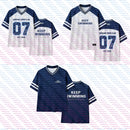 Summer 3D Digital Print ARIRANG KEEP SWIMMING V Neck T-Shirt Fans Breathable Jersey Men's Women's Casual Short Sleeve Man Tops T