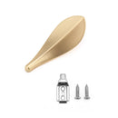 SARIHOSY Wall Hook Towel Hooks Wall storage Coat Rack kitchen Bathroom Accessories Creative Leaf Hook Home Storage Gold Silver